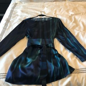 Elie Tahari Long Blouse